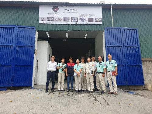Bảo Vinh hân hạnh được đón tiếp CANON Việt Nam tới tham quan nhà xưởng sản xuất